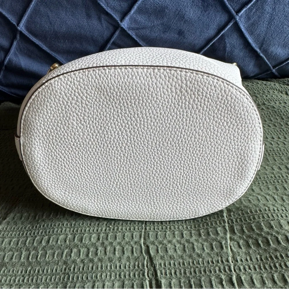NWOT NANETTE LEPORE White Bucket Shoulder or Crossbody Bag - Picture 4 of 9